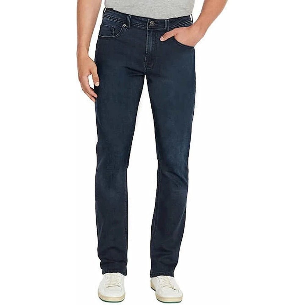 Buffalo David Bitton Axel Slim Stretch Denim Jeans - 36x32 Men's Dark Wash